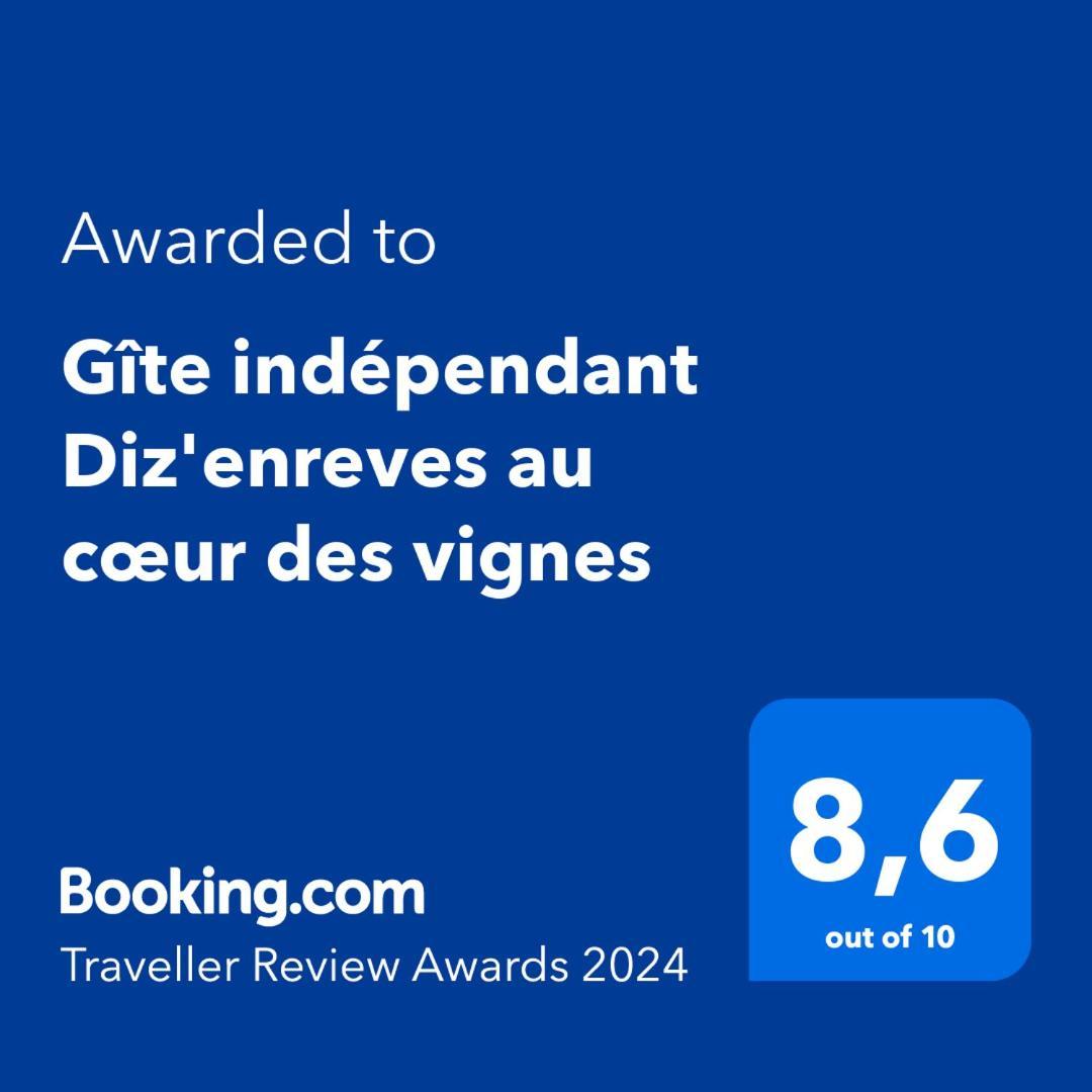 Gite Independant Diz'Enreves Au Coeur Des Vignes 디지 외부 사진